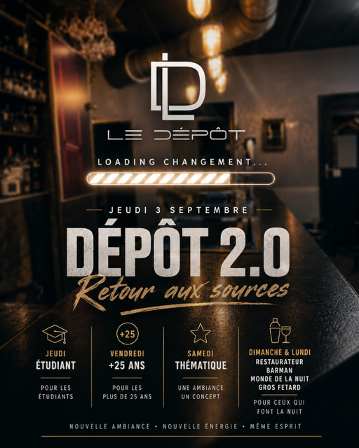 Programme des soirées — Dépôt 2.0